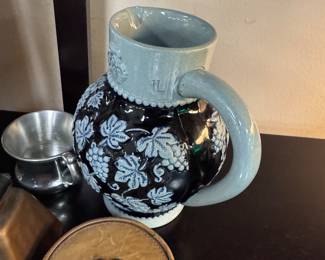 German Pottery Pitcher