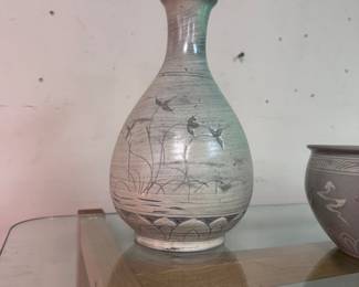 Korean Celedon Vase