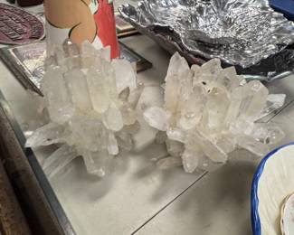 Quartz candleholders