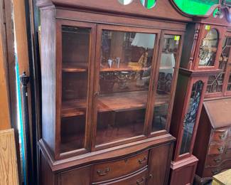 Mahogany China Cabinet