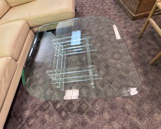Fabulous Stacked Lucite Modern coffee Table