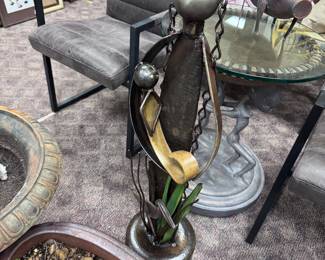 Large Mixed Metal Sculpture