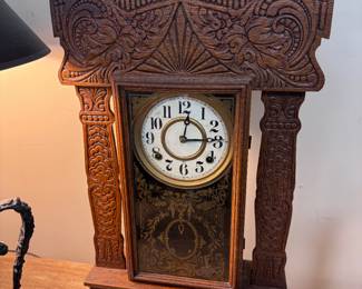 Antique Gingerbread Clock