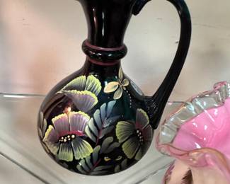 Rare Fenton Amethyst Ewer