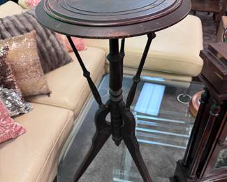 One of Two Matching Victorian Side Tables