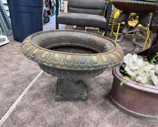 Second Matching Cast Iron Urn