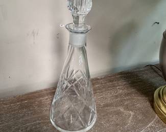 Royal Brierly crystal decanter