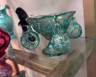 Fenton Mini Punch Bowl w/ 4 cups