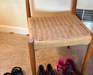 Danish Teak Side Chair, Shoes