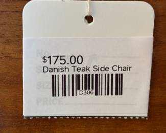 Danish Teak Side Chair
