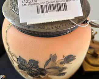 Mt. Washington Crown Milano Biscuit Jar