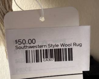 Southwestern Style Wool Rug