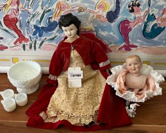 Hertwig-Style Antique China Doll
