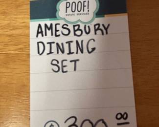 Amesbury Dining Set