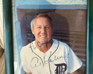 Al Kaline Autographed Photo