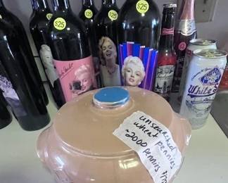 Marilyn Monroe unopened wine, and more coins!