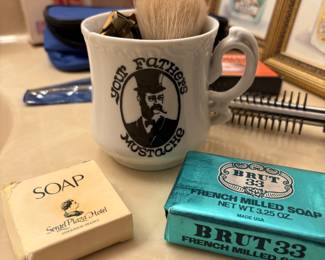Vintage Mustache Cup 