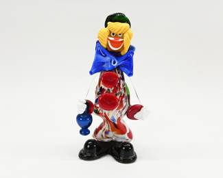 Art glass clown 