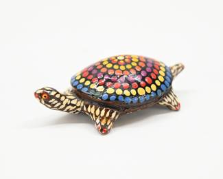 Hand painted turtle 
