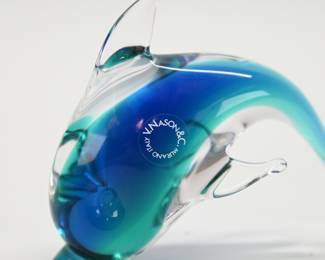 Murano  glass dolphin. 