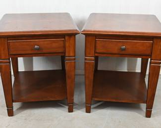 Matching one drawer end tables 
