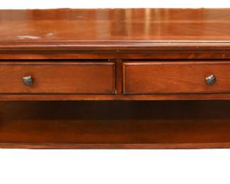 Two drawer coffee table 