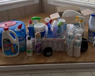 Huge Lot Of Bathroom Supplies And More