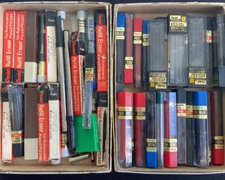 Huge Lot Of Mechanical Pencil Led And Erasers