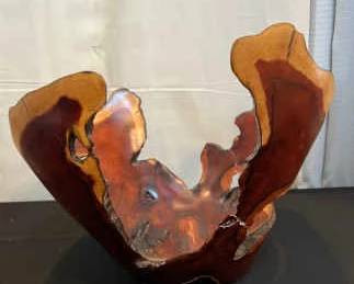 Brazilian Natural Edge Wood Bowl Tray