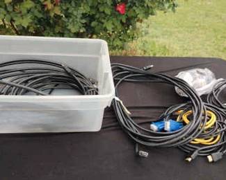 Assorted Lot Of HDMI Cables 