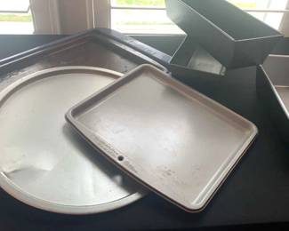 Various Pans For The Oven