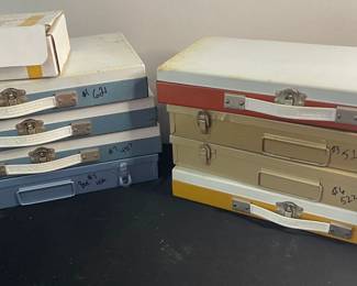 Mystery Lot Of Eight Cases Of Slides From Around The World 