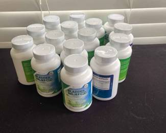19 Bottle Lot 60 Capsules Phytage Labs Bladder Relief 911 Advanced Bladder Rejuvenation  Support