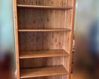 Tall Rustic Bookshelf 