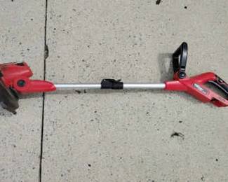 Battery Hyper Tough Electric String Trimmer Untested, MISSING BATTERY