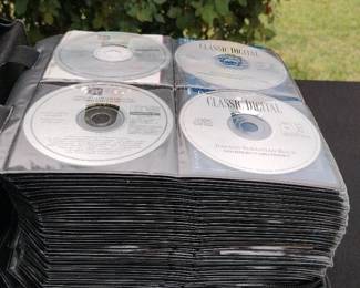 Massive CD Collection in Zippered Storage Case 