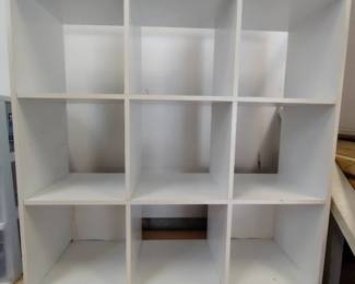 White Shelf Unit 