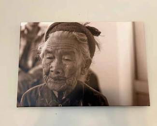  03 Wisdom In Sepia On Canvas