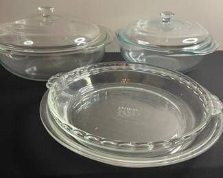 Pyrex Pies And Covered Dishes