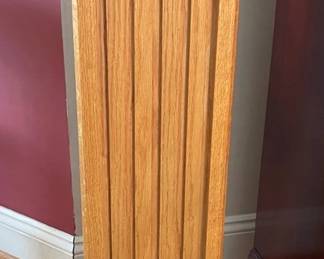 Tall Wooden Pedestal