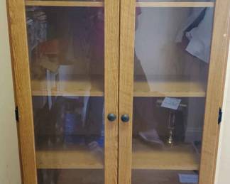 Glass Door Storage Cabinet