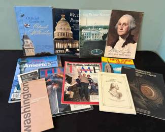 Mystery Lot Of Books , Magazines Brochures Of The United States