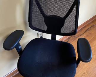 Office chair, adjustable.