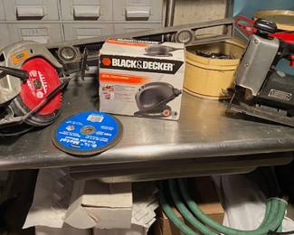 Assorted tools.