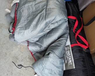 sleeping bag - tent 