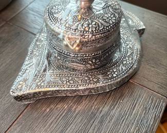 Silver Plated Antique Box 