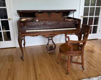 1863 Square Grand Piano 