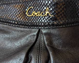 COACH BLACK PURSE
