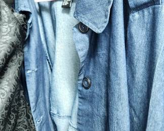 Sandro Plus Size Denim Jacket