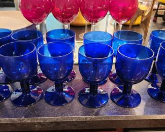 Cobalt Goblet